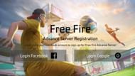 Advance Server Page (Image via Garena)